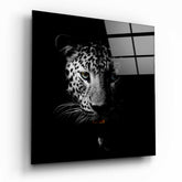 Leopard Glass Wall Art.